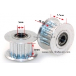pulley 2GT 16 Teeth Bore3mm With Bearing